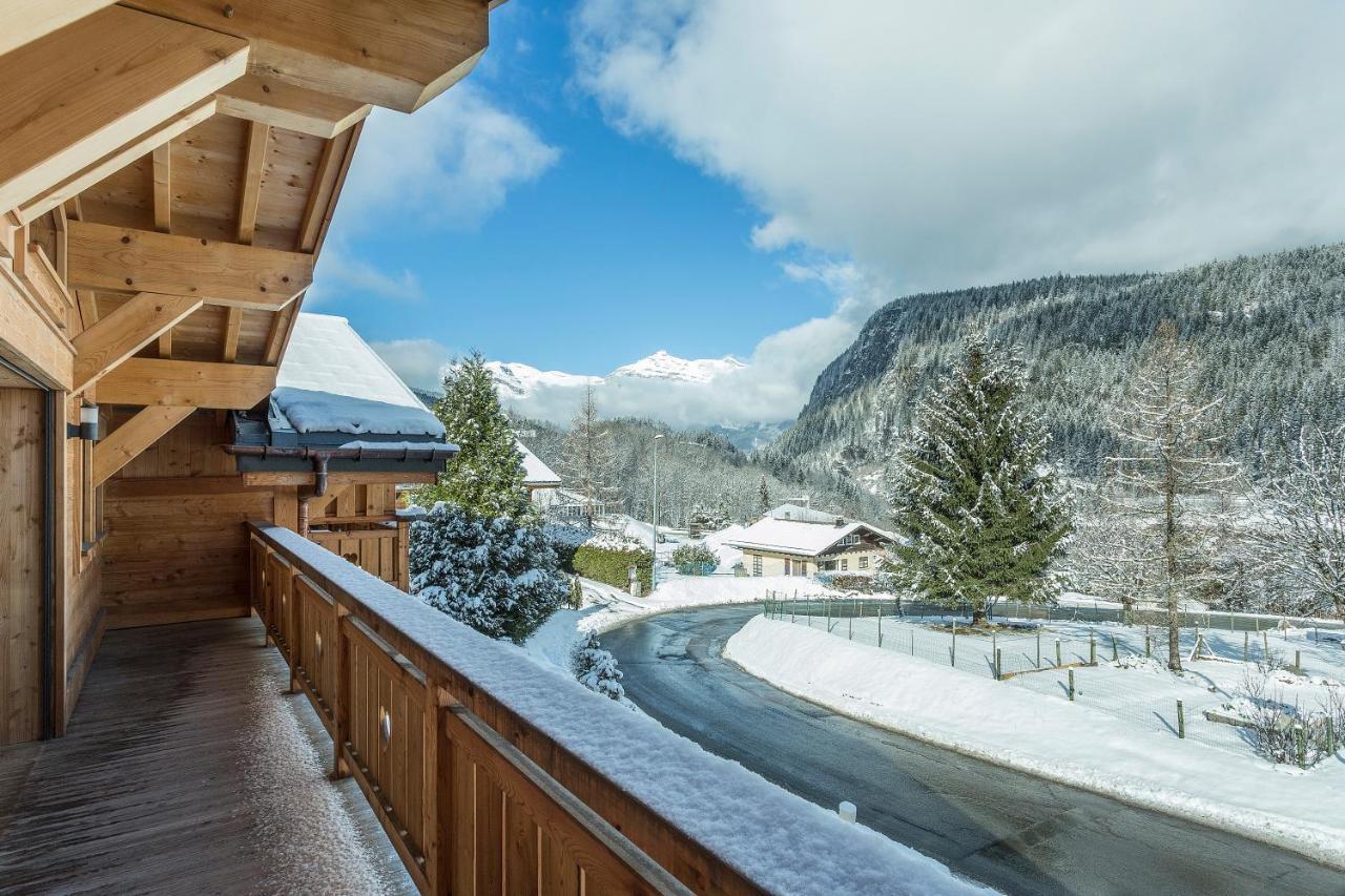 Apartment Trabets 2 - Alpes Travel - Les Houches - Sleeps 8 Buitenkant foto