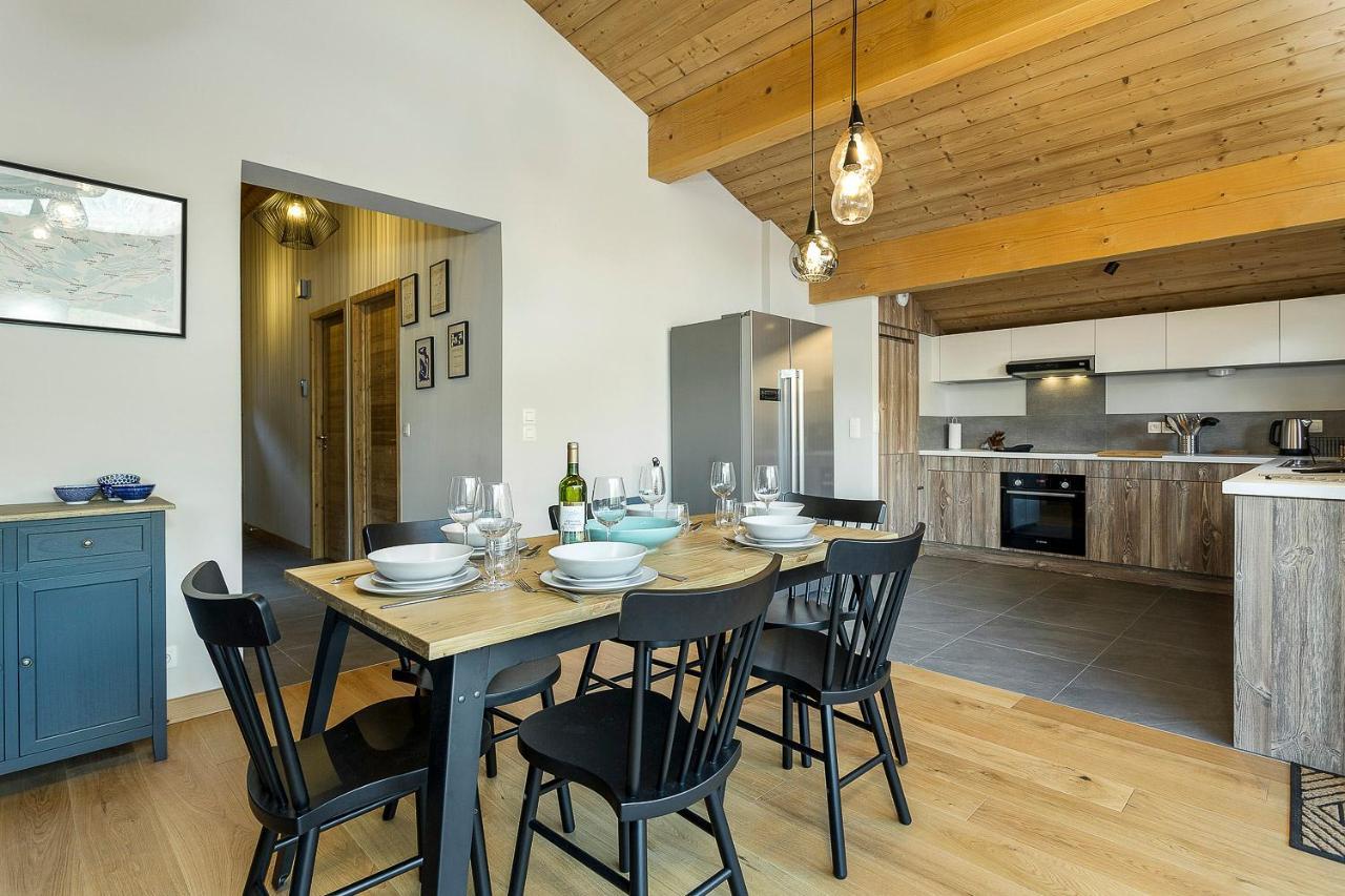 Apartment Trabets 2 - Alpes Travel - Les Houches - Sleeps 8 Buitenkant foto